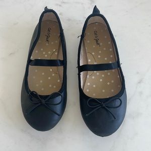 Kids Black ballet flats